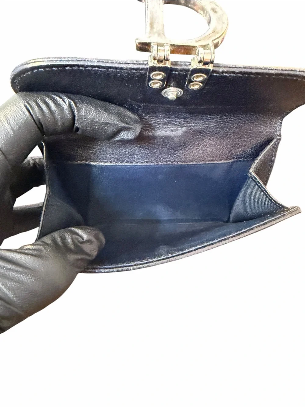 Christian Dior Flight Line Trotter Compact Wallet (A231)